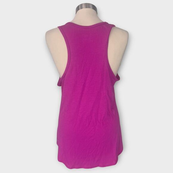 Reebok Speed Wick Womens Large High Neck Tank Top Excuses Berry Pink NEW - Picture 5 of 9